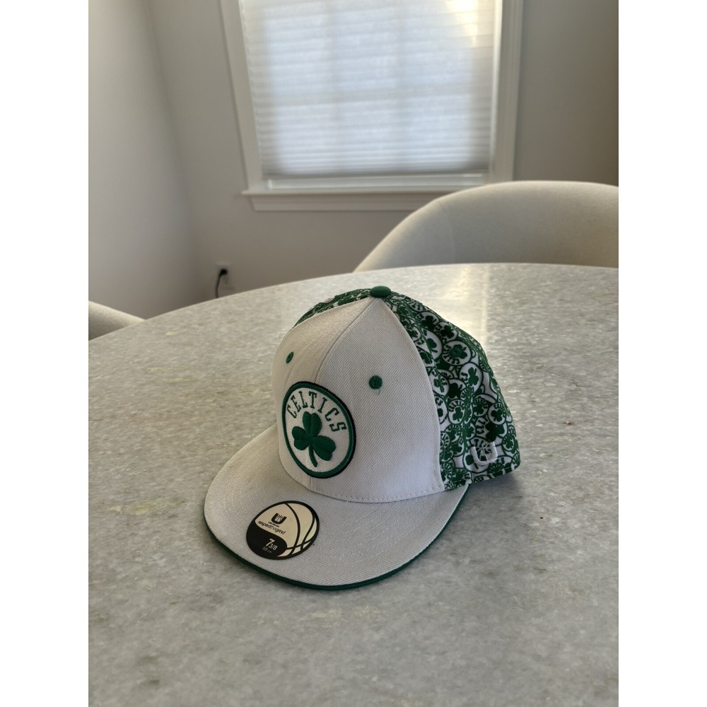 Boston Celtics Hat 7 3/8 - Picture 2 of 6